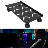 Maxbell Computer Tower Stand Accessory Mobile PC Stand Holder for Game Office Home Not Adjustable