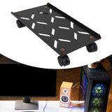 Maxbell Computer Tower Stand Accessory Mobile PC Stand Holder for Game Office Home Not Adjustable