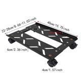 Maxbell Computer Tower Stand Accessory Mobile PC Stand Holder for Game Office Home Adjustable