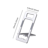 Maxbell Mobile Phone Stand Adjustable Travel Phones Holder for Desktop Kitchen Bedroom
