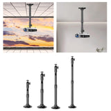 Maxbell Ceiling Mount for Projector Adjustable Height for Hotel Home Theater Bedroom 25 to 40cm