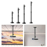 Maxbell Ceiling Mount for Projector Adjustable Height for Hotel Home Theater Bedroom 25 to 40cm