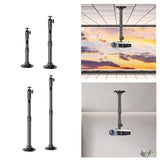 Maxbell Ceiling Mount for Projector Adjustable Height for Hotel Home Theater Bedroom 25 to 40cm