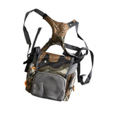 Maxbell Binocular Harness Chest Pack with Rain Cover Multipurpose Practical Bino Bag