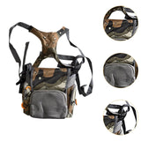 Maxbell Binocular Harness Chest Pack with Rain Cover Multipurpose Practical Bino Bag