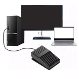 Maxbell USB Foot Keyboard Switch Pedal Accessory for Key Functions Mouse Pre Program