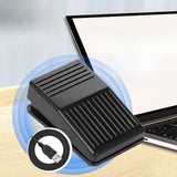 Maxbell USB Foot Keyboard Switch Pedal Accessory for Key Functions Mouse Pre Program