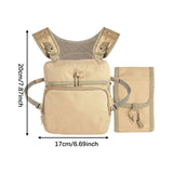 Maxbell Binocular Chest Bag Large Bino Harness Case for Climbing Backpacking Outdoor