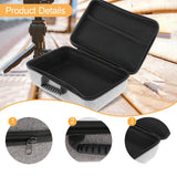 Maxbell Instrument Tool Box with Handle Universal Dustproof Multipurpose Storage Bag Gray