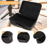Maxbell Instrument Tool Box with Handle Universal Dustproof Multipurpose Storage Bag Black