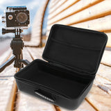 Maxbell Instrument Tool Box with Handle Universal Dustproof Multipurpose Storage Bag Black