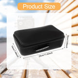 Maxbell Instrument Tool Box with Handle Universal Dustproof Multipurpose Storage Bag Black