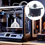 Maxbell 3D Printer Extruder Stepper Motor Metal Compact Portable Tool Stepping Motor