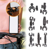 Maxbell Camera Clamp Mount Strong with 360° Ball Head for Sports Camera Phone Tripod Ball Head Clip Only