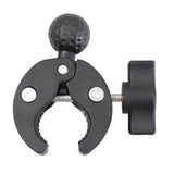 Maxbell Camera Clamp Mount Strong with 360° Ball Head for Sports Camera Phone Tripod Ball Head Clip Only