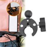 Maxbell Camera Clamp Mount Strong with 360° Ball Head for Sports Camera Phone Tripod Ball Head Clip Only