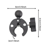 Maxbell Camera Clamp Mount Strong with 360° Ball Head for Sports Camera Phone Tripod Ball Head Clip Only