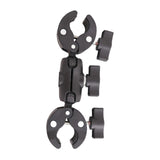 Maxbell Camera Clamp Mount Strong with 360° Ball Head for Sports Camera Phone Tripod 6 inch Double Clip