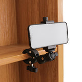 Maxbell Camera Clamp Mount Strong with 360° Ball Head for Sports Camera Phone Tripod 6 inch Double Clip