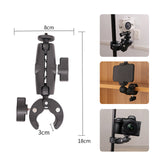 Maxbell Camera Clamp Mount Strong with 360° Ball Head for Sports Camera Phone Tripod 9 inch Single Clip