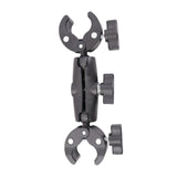 Maxbell Camera Clamp Mount Strong with 360° Ball Head for Sports Camera Phone Tripod 9 inch Double Clip