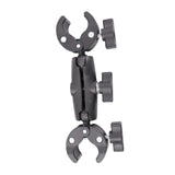 Maxbell Camera Clamp Mount Strong with 360° Ball Head for Sports Camera Phone Tripod 9 inch Double Clip