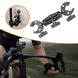 Maxbell Camera Clamp Mount Strong with 360° Ball Head for Sports Camera Phone Tripod 9 inch Double Clip