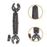 Maxbell Camera Clamp Mount Strong with 360° Ball Head for Sports Camera Phone Tripod 12 inch Double Clip