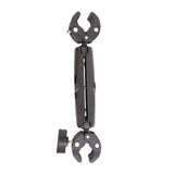 Maxbell Camera Clamp Mount Strong with 360° Ball Head for Sports Camera Phone Tripod 12 inch Double Clip