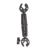 Maxbell Camera Clamp Mount Strong with 360° Ball Head for Sports Camera Phone Tripod 12 inch Double Clip