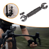 Maxbell Camera Clamp Mount Strong with 360° Ball Head for Sports Camera Phone Tripod 12 inch Double Clip