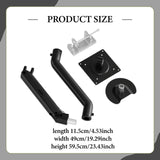 Maxbell Monitor Arm Desk Mount Space Saving Sleek Holder for Home Use Dorm Apartment
