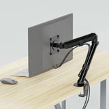 Maxbell Monitor Arm Desk Mount Space Saving Sleek Holder for Home Use Dorm Apartment