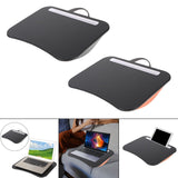Maxbell Lap Laptop Desk Storage Function Versatile Portable for Home Office Notebook Gray