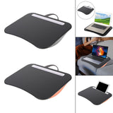 Maxbell Lap Laptop Desk Storage Function Versatile Portable for Home Office Notebook Gray
