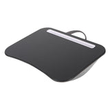 Maxbell Lap Laptop Desk Storage Function Versatile Portable for Home Office Notebook Gray