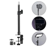 Maxbell Desktop Light Stand with Ball Head for Live Streaming Videoconferencing DSLR Small