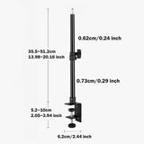 Maxbell Desktop Light Stand with Ball Head for Live Streaming Videoconferencing DSLR Small