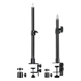 Maxbell Desktop Light Stand with Ball Head for Live Streaming Videoconferencing DSLR Small