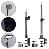 Maxbell Desktop Light Stand with Ball Head for Live Streaming Videoconferencing DSLR Small