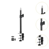 Maxbell Desktop Light Stand with Ball Head for Live Streaming Videoconferencing DSLR Small