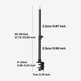 Maxbell Desktop Light Stand with Ball Head for Live Streaming Videoconferencing DSLR Large