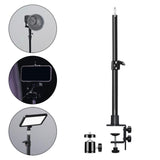 Maxbell Desktop Light Stand with Ball Head for Live Streaming Videoconferencing DSLR Large