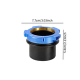 Maxbell Coaxial Locking Interface Simple to Install Compact Professional Replacement blue