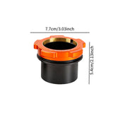 Maxbell Coaxial Locking Interface Simple to Install Compact Professional Replacement orange