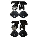 Maxbell 2Pcs Luggage Suitcase Wheels Wear Resistant Easy Installation Swivel Casters L
