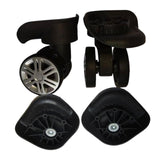 Maxbell 2Pcs Luggage Suitcase Wheels Wear Resistant Easy Installation Swivel Casters S