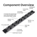 Maxbell Universal Mount Base Adapter Stand Camera Tripod Quick Release Plate 28cm