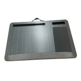 Maxbell Laptop Lap Desk Wooden with Cushion for Business Trip Working at Home Office Black