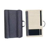 Maxbell Laptop Lap Desk Wooden with Cushion for Business Trip Working at Home Office White